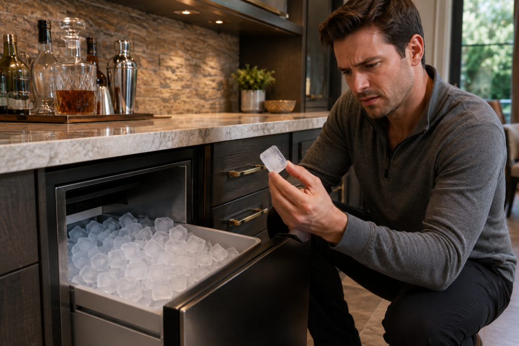 U-Line Clear Ice Maker Producing Cloudy Ice