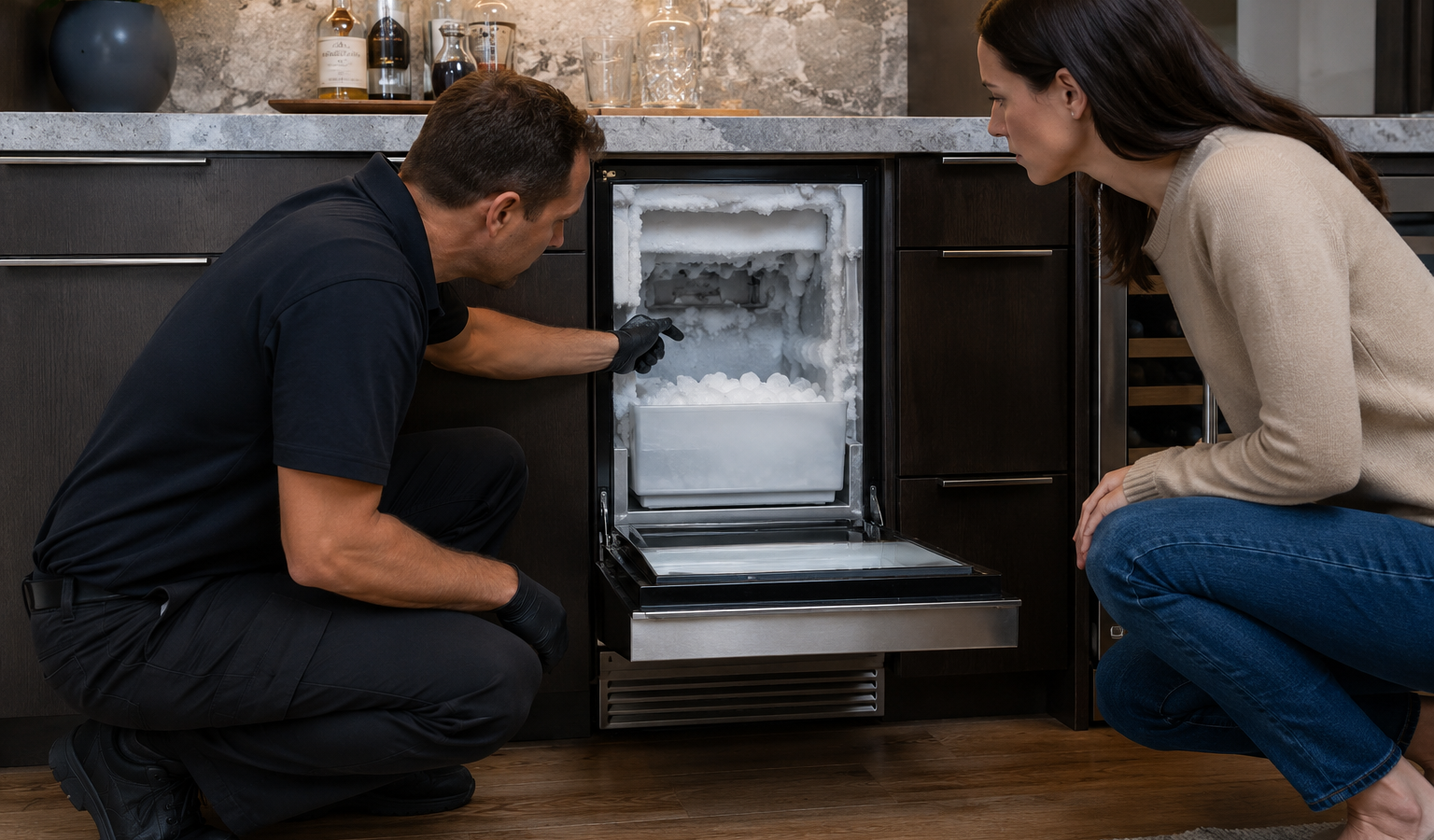 U-Line Ice Maker Keeps Freezing Up: What Causes It?